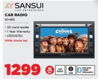 HiFi Corp Sansui Car Radio offer
