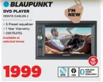 HiFi Corp BLAUPUNKT DVD Player offer