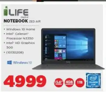 HiFi Corp Life Notebook Zed Air offer