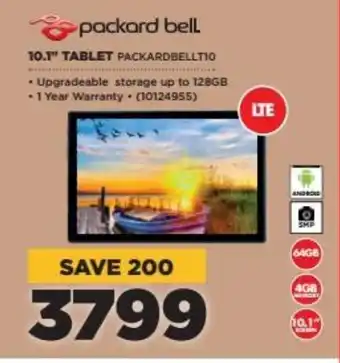 HiFi Corp Packard Bell 10.1" Tablet offer