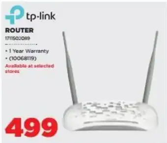 HiFi Corp Tp-Link Router offer