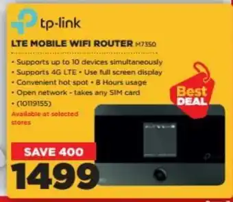 Tp-Link LTE Mobile Wifi Router