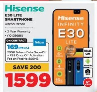 HiFi Corp Hisense E30 Lite Smartphone offer