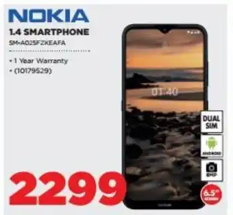 HiFi Corp NOKIA 1.4 Smartphone offer