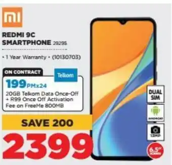 HiFi Corp Redmi 9C Smartphone offer