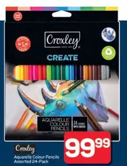 Pick n Pay Hypermarket Croxley Aquarelle Colour Pencils Assorted offer