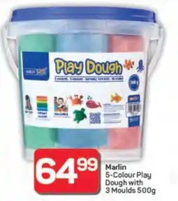 Pick n Pay Hypermarket 5-Colour Play Dough with 3 Moulds offer