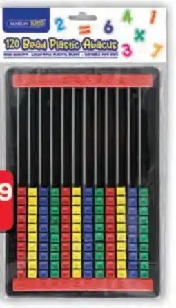 Pick n Pay Hypermarket Marlin Plastic Abacus 120-Bead Flat Board offer