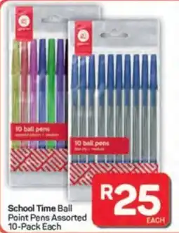 Pick n Pay Hypermarket School Time Ball Point Pens Assorted offer