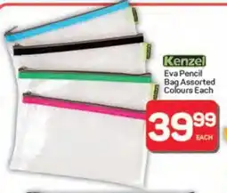 Pick n Pay Hypermarket Kenzel Eva Pencil Bag Assorted Colours offer