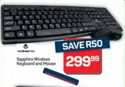 Pick n Pay Hypermarket Volkano Sapphire Wireless Keyboard and Mouse offer