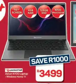 Pick n Pay Hypermarket Packard Bell Aston N100 Laptop offer