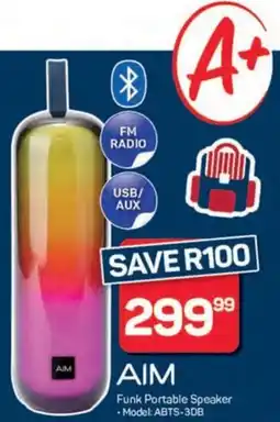 Pick n Pay Hypermarket AIM Funk Portable Speaker offer
