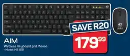 Pick n Pay Hypermarket AIM Wireless Keyboard and Mouse offer