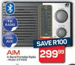 Pick n Pay Hypermarket AIM 4-Band Portable Radio offer