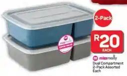 Pick n Pay Hypermarket Missmolly Dual Compartment Assorted offer