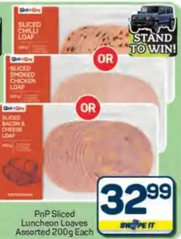 Pick n Pay Hypermarket PnP Sliced Luncheon Loaves Assorted offer