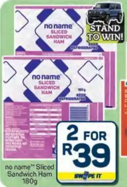Pick n Pay Hypermarket no name Sliced Sandwich Ham offer