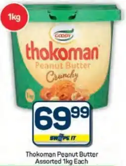 Pick n Pay Hypermarket Thokoman Peanut Butter Assorted offer