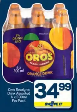 Pick n Pay Hypermarket Oros Ready to Drink Assorted offer