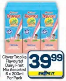 Pick n Pay Hypermarket Clover Tropika Flavoured Dairy Fruit Mix Assorted offer