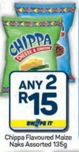 Pick n Pay Hypermarket Chippa Flavoured Maize Naks Assorted offer