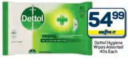 Pick n Pay Hypermarket Dettol Hygiene Wipes Assorted offer