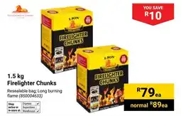 Builders Warehouse Lion Firelighter Chunks offer