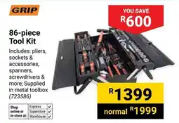 Builders Warehouse Grip Tool Kit offer