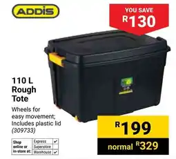Builders Warehouse Addis Rough Tote offer