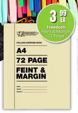 Super Save Freedom Feint & Margin offer