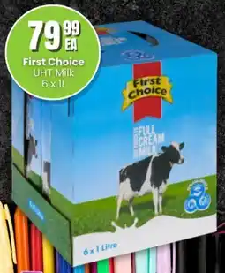 Super Save First Choice UHT Milk offer