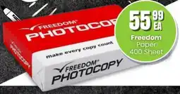 Super Save Freedom Paper 400 Sheet offer