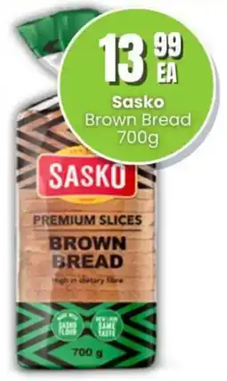 Super Save Sasko Brown Bread offer