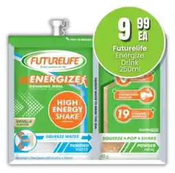 Super Save Futurelife Energize Drink offer