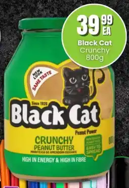 Super Save Black Cat Crunchy Peanut Butter offer