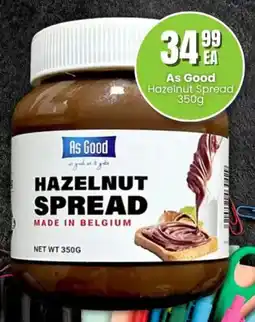 Super Save As Good Hazelnut Spread offer