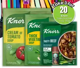 Super Save Knorr Tasty/ Packet Soup offer