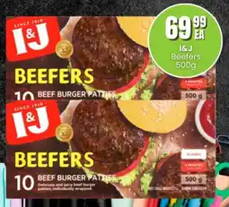 Super Save I&J Beefers offer