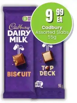 Super Save Cadbury Assorted Slabs offer