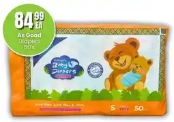 Super Save As Good Diapers offer