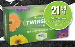 Super Save Twinsaver Facial Tissues offer