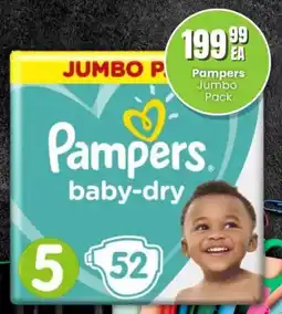 Super Save Pampers Jumbo Pack offer