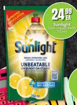 Super Save Sunlight Dish Liquid Refill offer