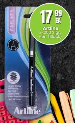 Super Save Artline EK200 Sign Pen offer