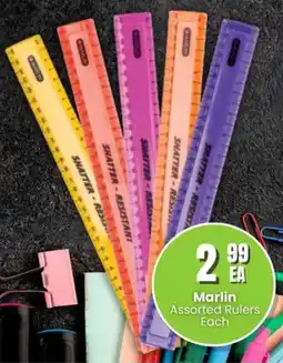 Super Save Marlin Assorted Rulers offer