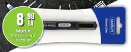 Super Save Marlin Permanent Marker offer