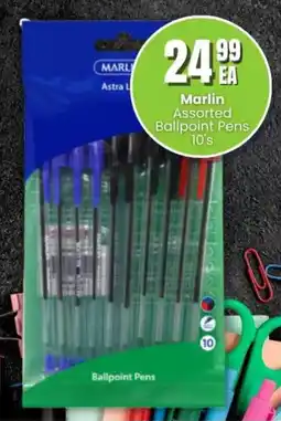 Super Save Marlin Assorted Ballpoint Pens offer