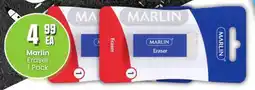 Super Save Marlin Eraser offer