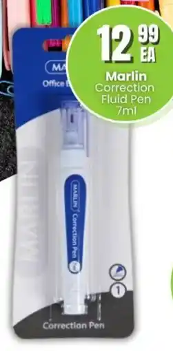 Super Save Marlin Correction Fluid Pen offer